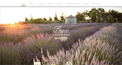 Desktop Screenshot of pageolavenderfarm.com